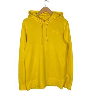 Adidas x Yohji Yamamoto Y-3 Classic Logo Pullover Hoodie Yellow men's size S